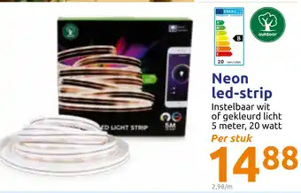 Action Neon led-strip aanbieding