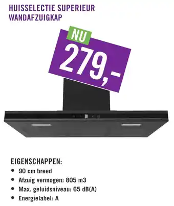 Keukendepot Huisselectie superieur wandafzuigkap aanbieding