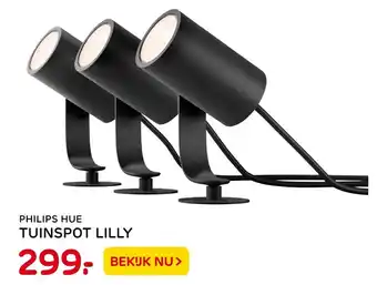 Praxis Philips Hue Tuinspot Lilly aanbieding