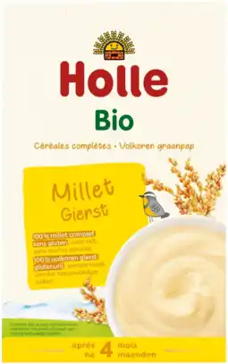 De Online Drogist Holle Volkoren Graanpap Gierst Bio aanbieding