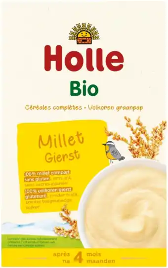 De Online Drogist Holle Volkoren Graanpap Gierst Bio aanbieding