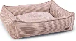Intratuin Designed by Lotte hondenmand Ribbed roze 80 x 70 x 22 cm aanbieding