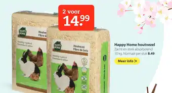 Pets Place Happy home houtvezel 10kg aanbieding