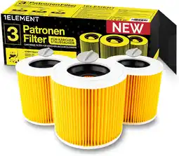 Amazon Kärcher stofzuigerfilter (3x WD3 Filtre) aanbieding