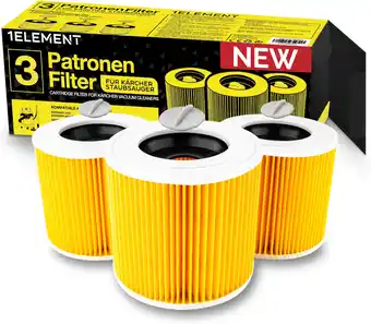 Amazon Kärcher stofzuigerfilter (3x WD3 Filtre) aanbieding