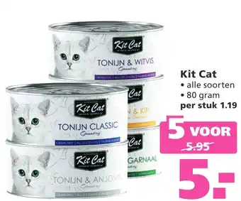 Ranzijn Kit cat 80gram aanbieding