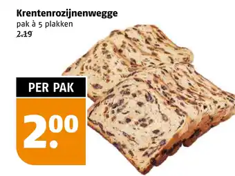 Poiesz Krentenrozijnenwegge aanbieding