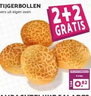 MCD Supermarkt TIJGERBOLLEN aanbieding