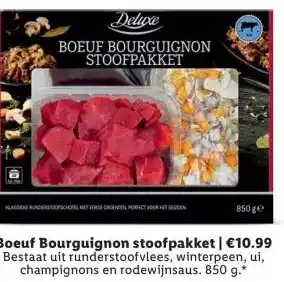 Lidl Boeuf Bourguignon stoofpakket aanbieding