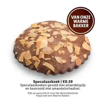 Lidl Speculaaskoek aanbieding