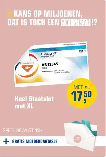 Primera Heel staatslot met xl aanbieding