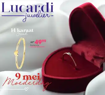 Lucardi Gouden ring aanbieding