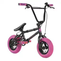 Decathlon Mini BMX - Zwart/Roze aanbieding