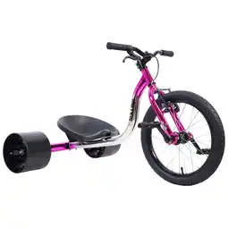 Decathlon Big Wheel Drift Trike, 18 wiel, Electro Pink aanbieding