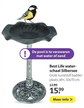 Pets Place Best Life waterschaal silbersee aanbieding