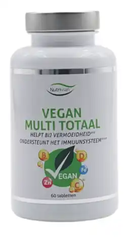 De Online Drogist Nutrivian Vegan Multi Totaal Tabletten aanbieding