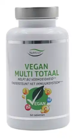 De Online Drogist Nutrivian Vegan Multi Totaal Tabletten aanbieding