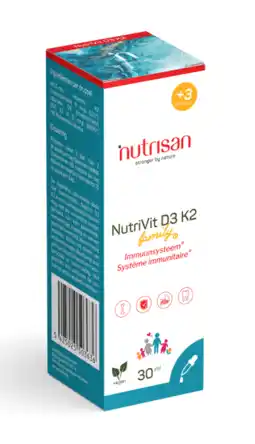 De Online Drogist Nutrisan NutriVit D3 K2 Druppels aanbieding