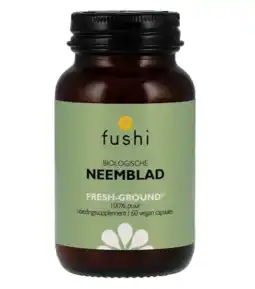 De Online Drogist Fushi Biologische Neemblad Capsules aanbieding