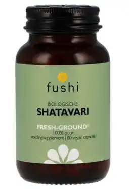 De Online Drogist Fushi Biologische Shatavari Capsules aanbieding