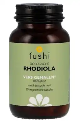De Online Drogist Fushi Biologische Rhodiola Capsules aanbieding