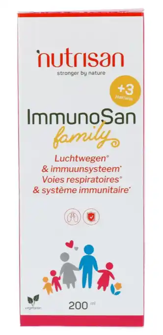 De Online Drogist Nutrisan ImmunoSan Family Siroop aanbieding
