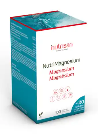 De Online Drogist Nutrisan Nutrimagnesium Tabletten aanbieding