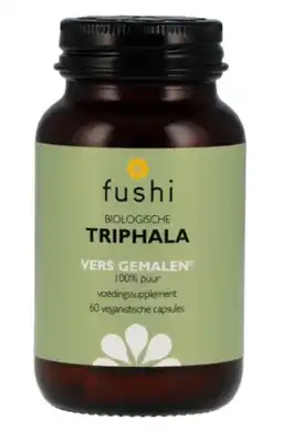 De Online Drogist Fushi Biologische Triphala Capsules aanbieding