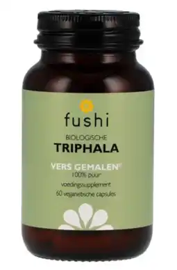 De Online Drogist Fushi Biologische Triphala Capsules aanbieding