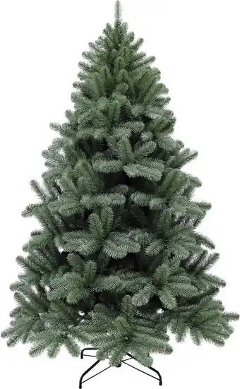 Intratuin Triumph Tree kunstkerstboom Jewel blauw D 135 H 215 cm aanbieding