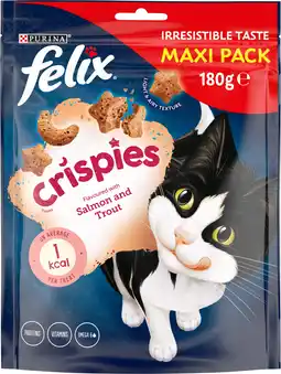Intratuin Felix kattensnack Crispies vis 180 gram aanbieding