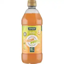 Jumbo Slimpie Kids Siroop Perzik Peerrr Smaak 580ml aanbieding