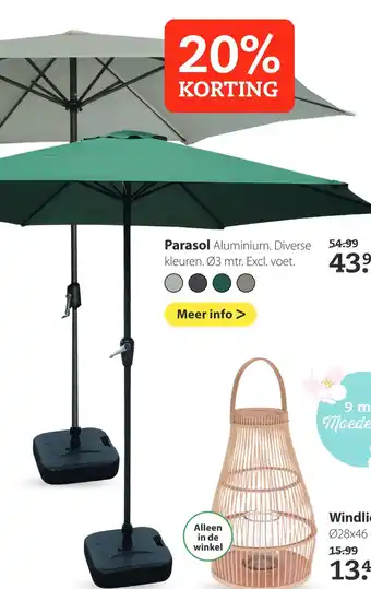 Pets Place Parasol aanbieding