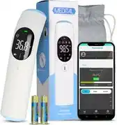 Bol.com Thermometer Baby Lichaam Digitaal Voorhoofd Oor Koorts Kind - Incl App aanbieding