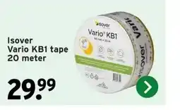 GAMMA Isover luchtdicht isolatietape Vario kb1 60mm, 20m lang aanbieding