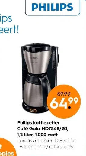 Philips Kaffemaschine Hd 7548-20 Gaia Therm Angebot Produktbild-Vorschau 8