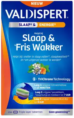 De Online Drogist Valdispert Slaap & Fris Wakker Tabletten aanbieding