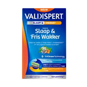 De Online Drogist Valdispert Slaap & Fris Wakker Tabletten aanbieding