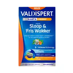 De Online Drogist Valdispert Slaap & Fris Wakker Tabletten aanbieding