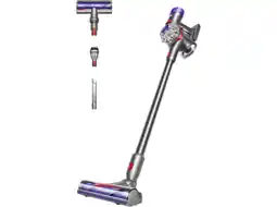 MediaMarkt Dyson V8 Advanced Steelstofzuiger Incl. Kruimelzuiger Nikkel aanbieding