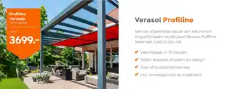 Verasol Verasol profiline aanbieding