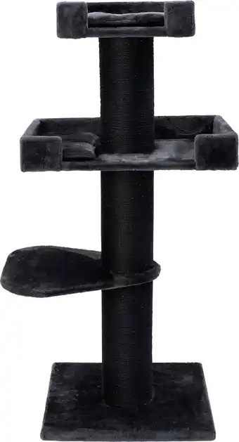 Intratuin Intratuin krabpaal Bas zwart 60 x 60 x 146 cm aanbieding