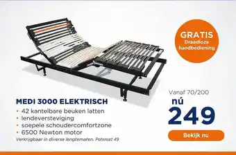 TotaalBED Medi 3000 elektrisch bedbodems aanbieding