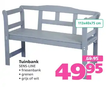 Ranzijn Tuinbank aanbieding