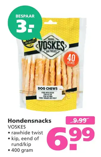 Ranzijn Hondensnacks 400 gram aanbieding