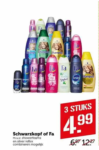 Coop Schwarzkopf of fa aanbieding