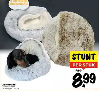 Vomar Voordeelmarkt Dierenmand aanbieding
