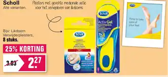 De Online Drogist Scholl aanbieding