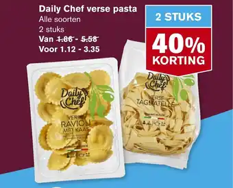 Hoogvliet Daily Chef verse pasta aanbieding