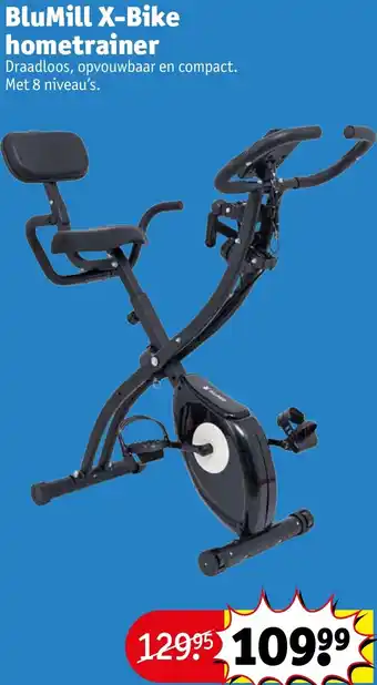 Kruidvat BluMill X-Bike hometrainer aanbieding